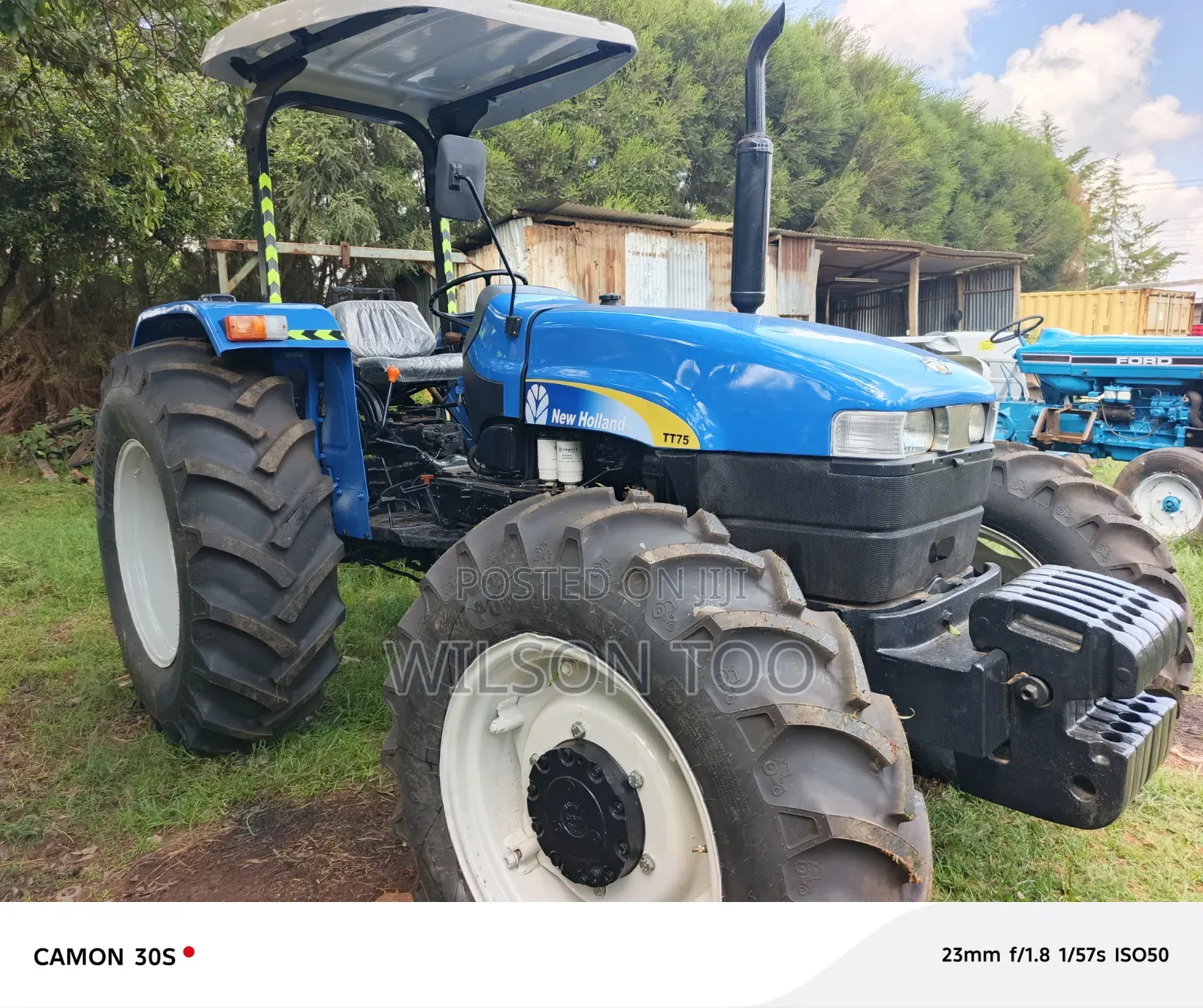Tractor Newholland Tt 75 Four Wheel Stroke N