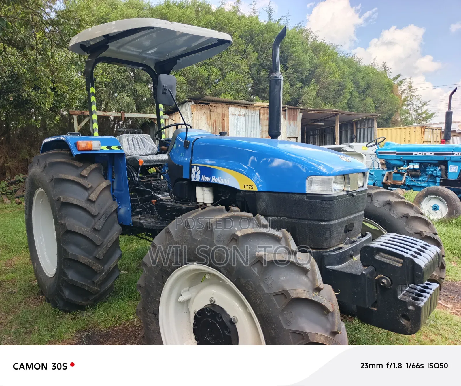 Tractor Newholland Tt 75 Four Wheel Stroke N