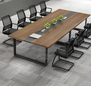 Office Table : 2.4M Conference Room Boardroom Meeting Table