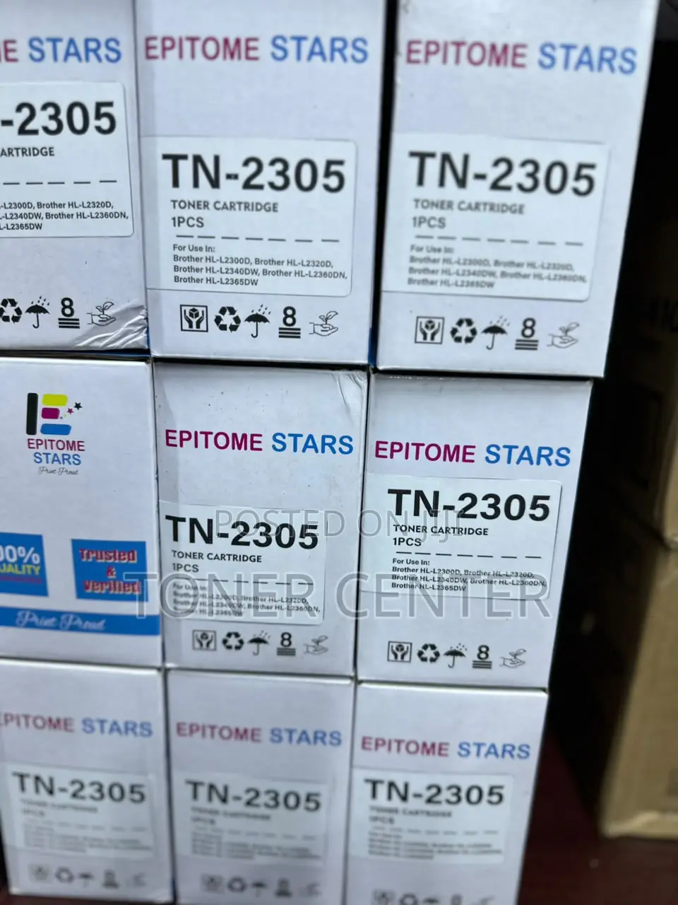 High-Yield Brother TN-2305 Black Toner