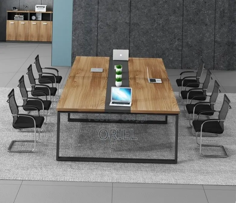 Office Table : 2.4M Conference Room Boardroom Meeting Table