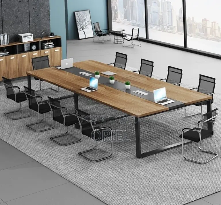 Office Table : 2.4M Conference Room Boardroom Meeting Table