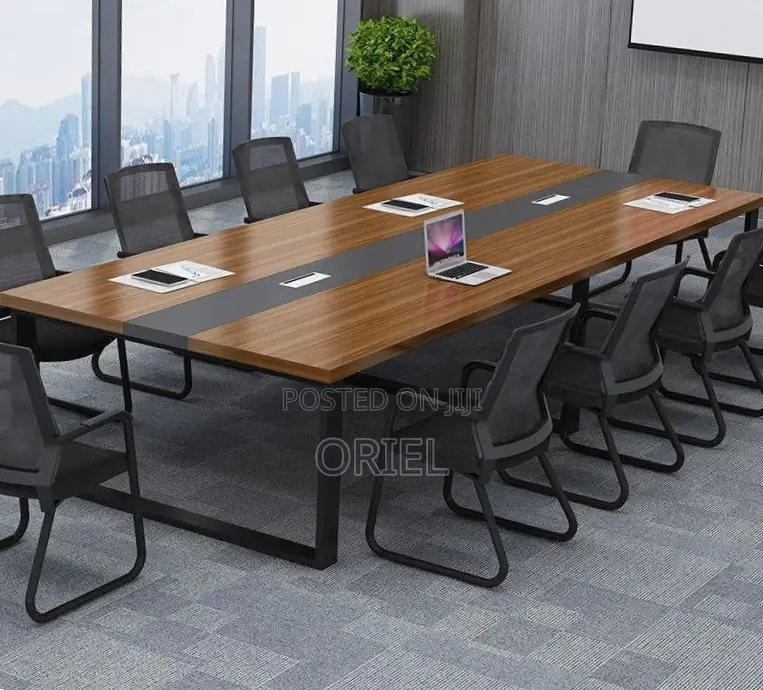 Office Table : 2.4M Conference Room Boardroom Meeting Table