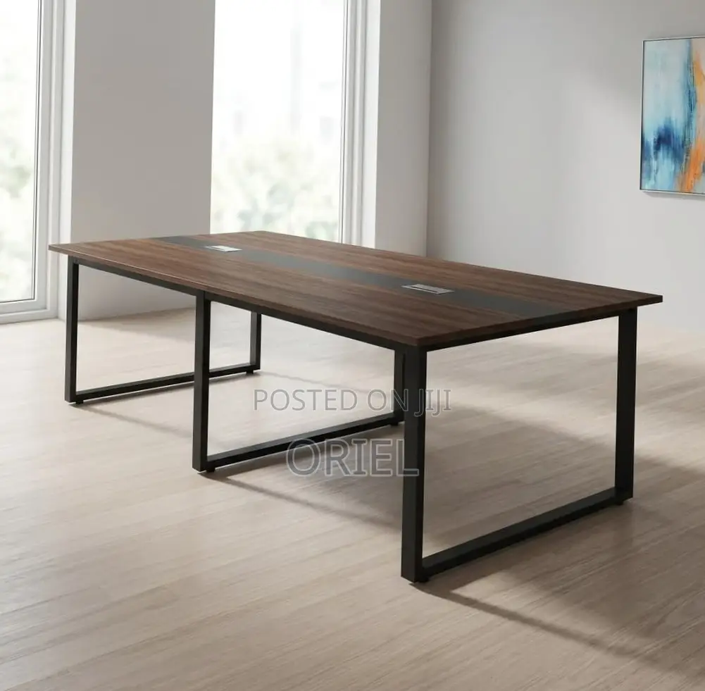 Office Table : 2.4M Conference Room Boardroom Meeting Table