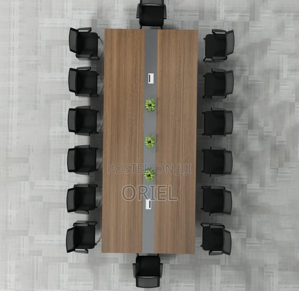Office Table : 2.4M Conference Room Boardroom Meeting Table
