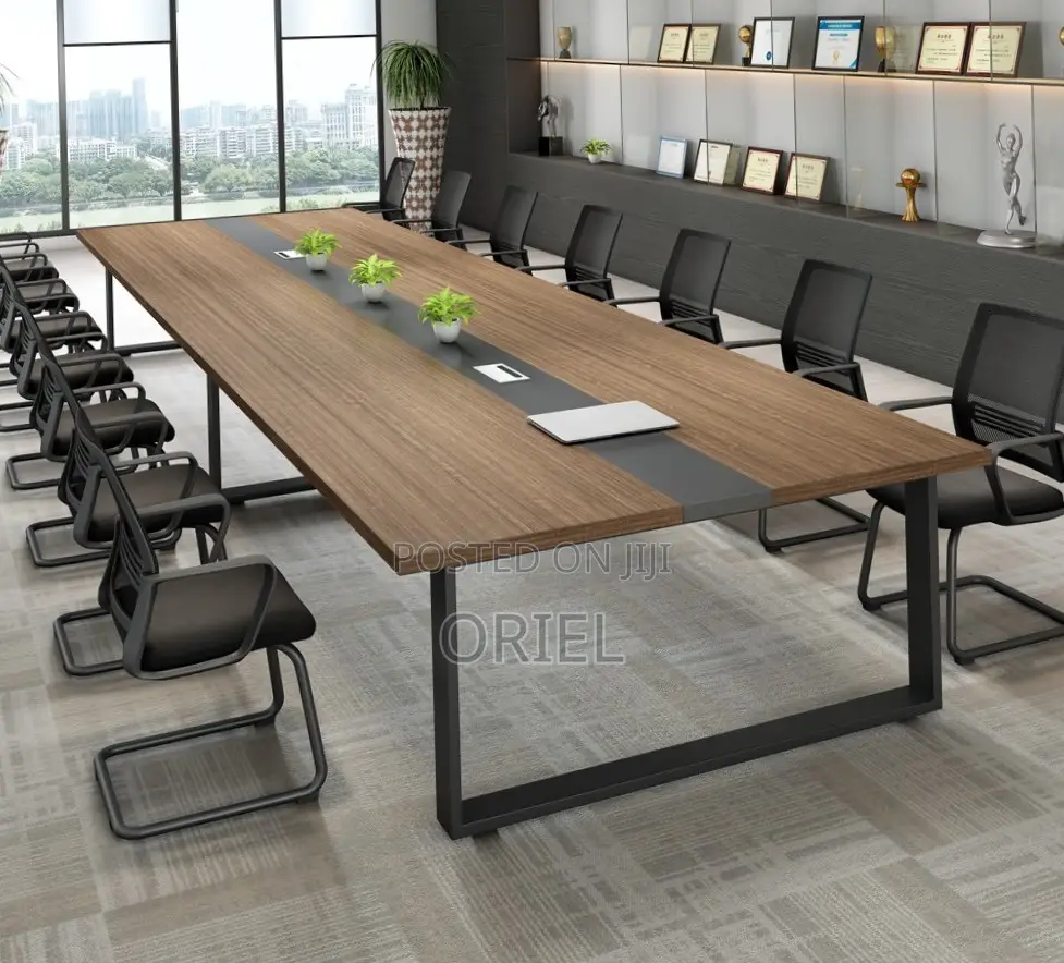 Office Table : 2.4M Conference Room Boardroom Meeting Table