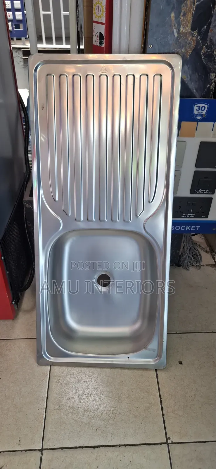 Kitchen Sink Single Bowl Single Drain