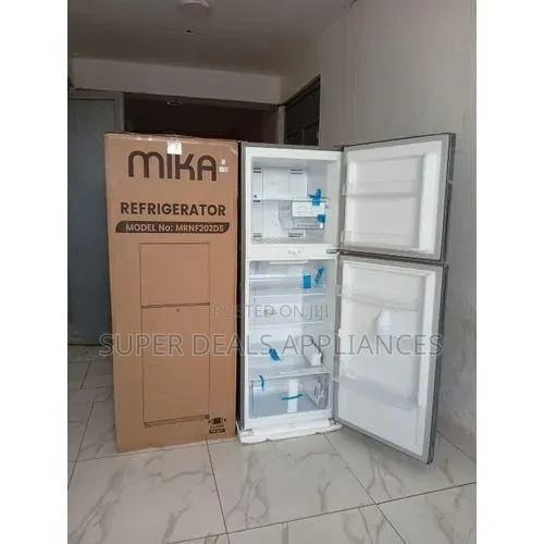 Mika 202litres No Frost Double Door Refrigerator