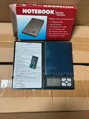 Notebook 500gram Digital Scale