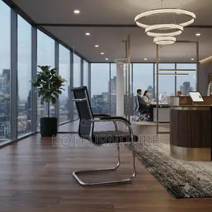 Office Chairs; Executive Leather High Back Visit Chairs