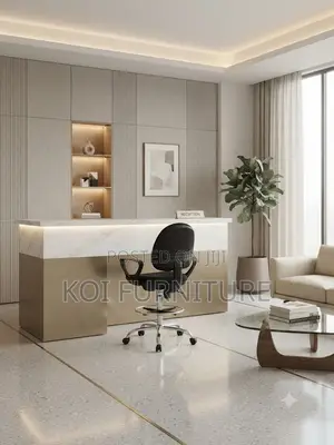Office Chairs; Mid Back Reclining Fabric Swivel High Height Chairs