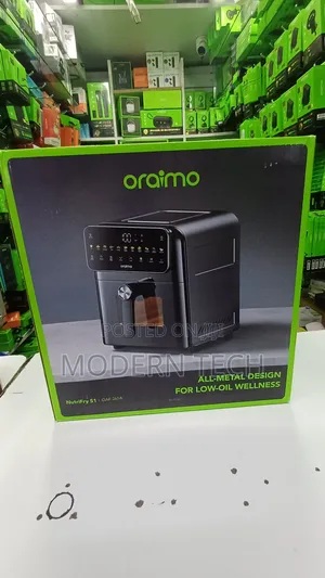 Oraimo NutriFry S1 6L 1500W 230°C High-Temp Air Fryer
