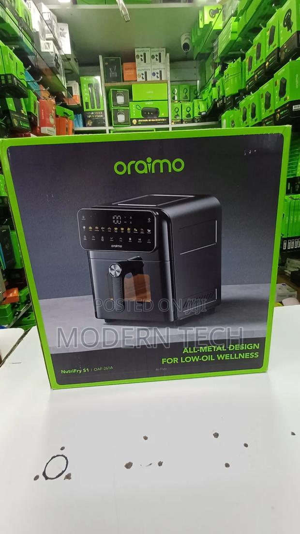 Oraimo NutriFry S1 6L 1500W 230°C High-Temp Air Fryer