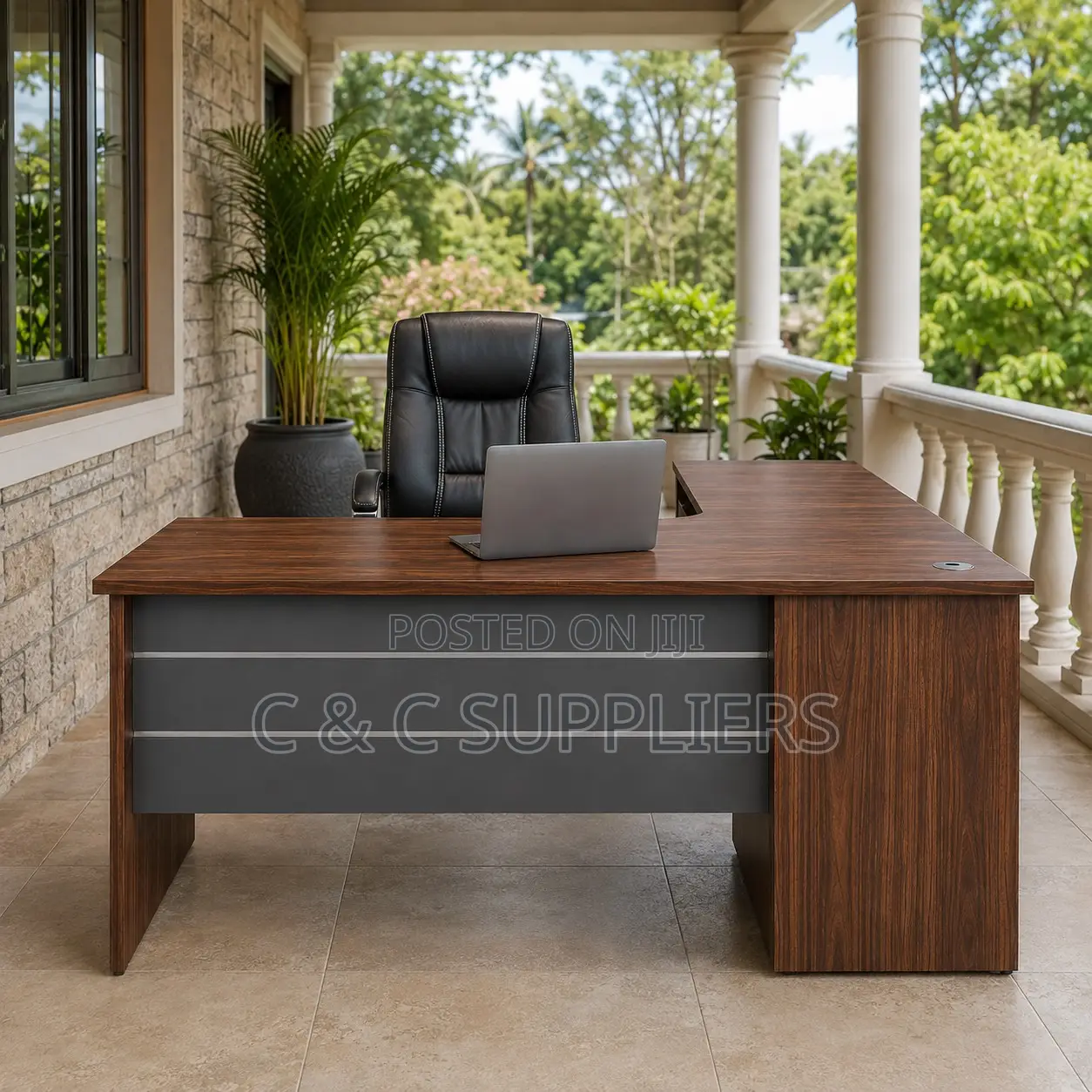 Imported L-Shaped Advanced Desk-1400mm
