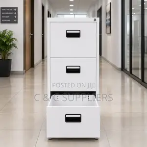 Executive 3-Drawer Filing Cabinet