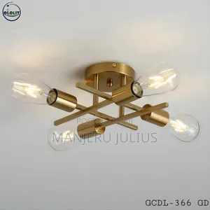Cross 4-Light Ceiling Light