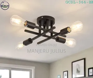 Cross 4-Light Ceiling Light