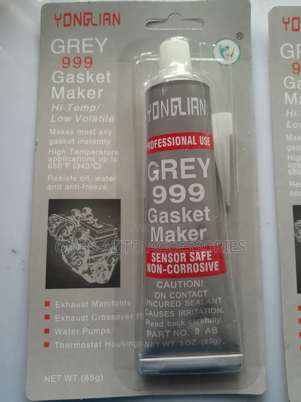 Grey RTV Silicone Engine Gasket Maker 85g