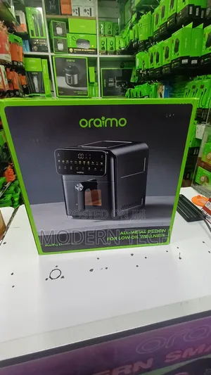 Oraimo NutriFry S1 Metal Air Fryer 6L – Touch Control Viewing Window