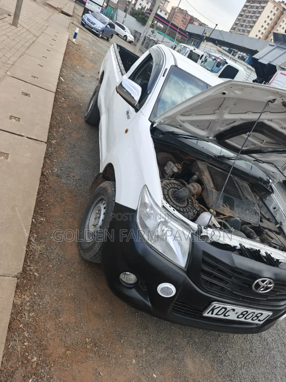 Toyota Hilux 2014 White