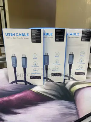 USB4 Type-C to Type-C Cable – 40Gbps, 240W PD, Display