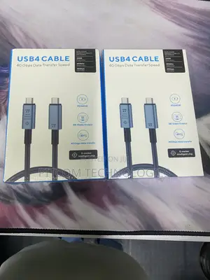 USB4 Type-C to Type-C Cable – 40Gbps, 240W PD, Display