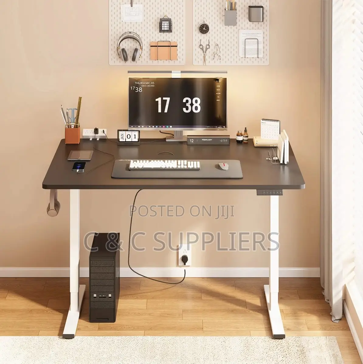 Adjustable Electric Controlled Table-120cm