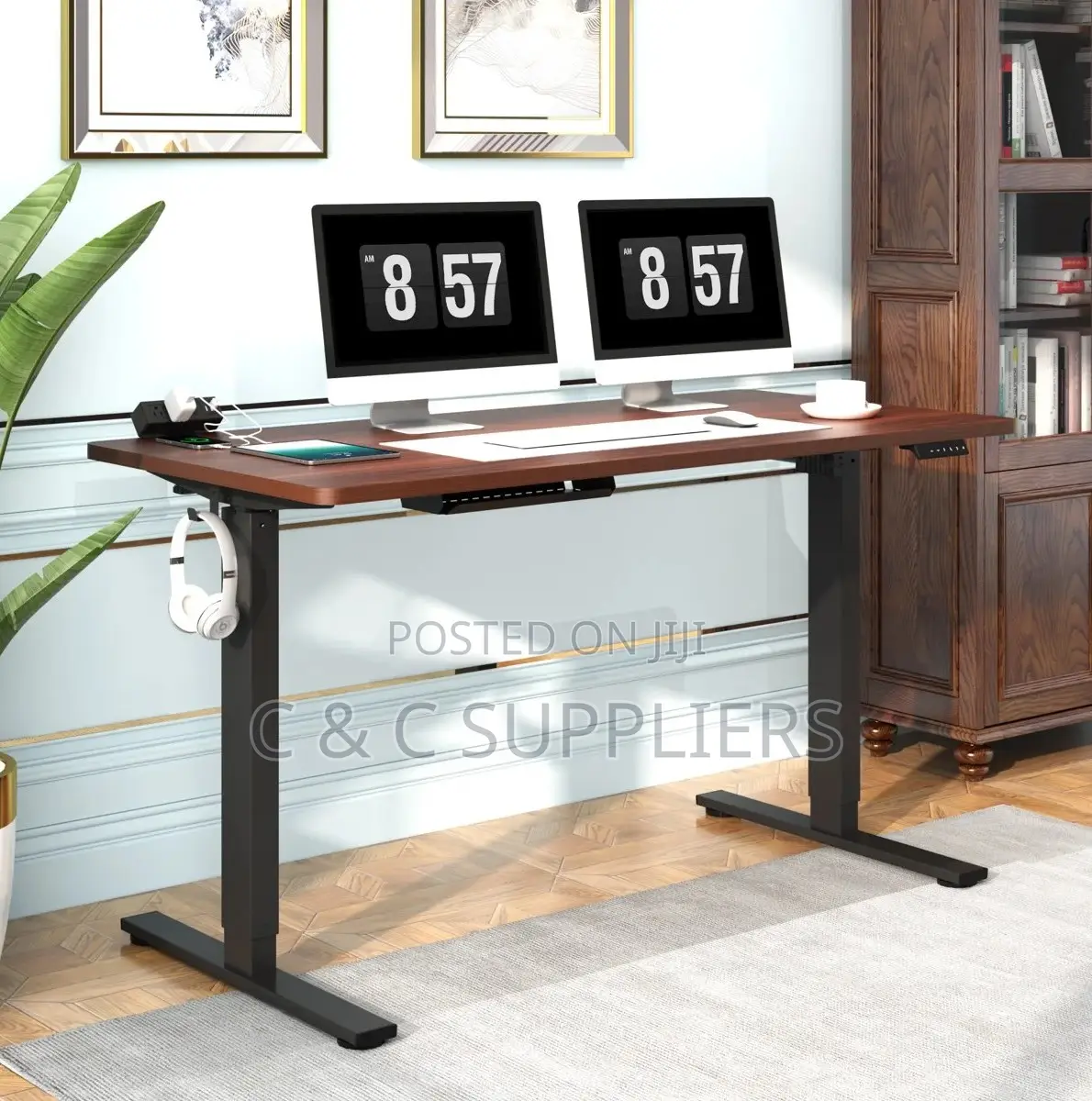 Adjustable Electric Controlled Table-120cm