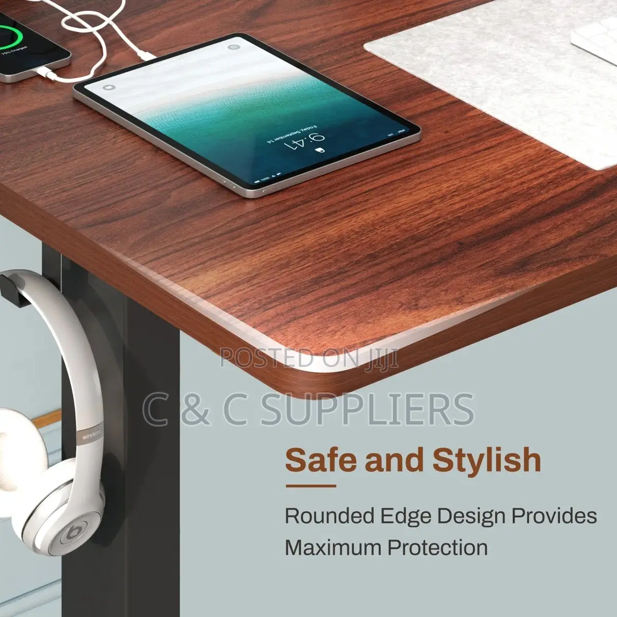 Adjustable Electric Controlled Table-120cm