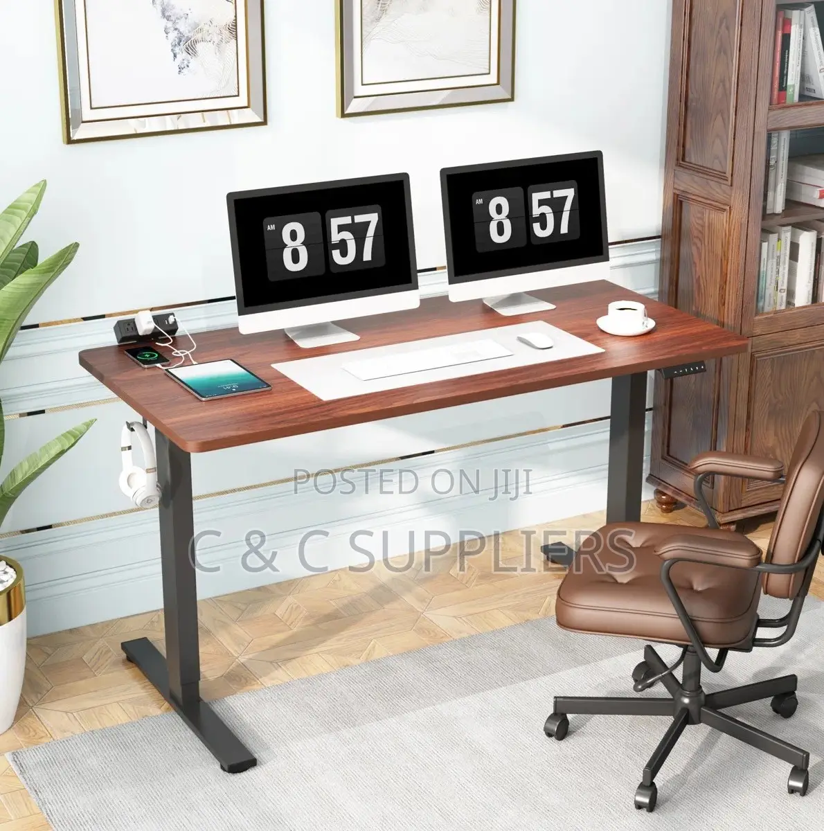 Adjustable Electric Controlled Table-120cm