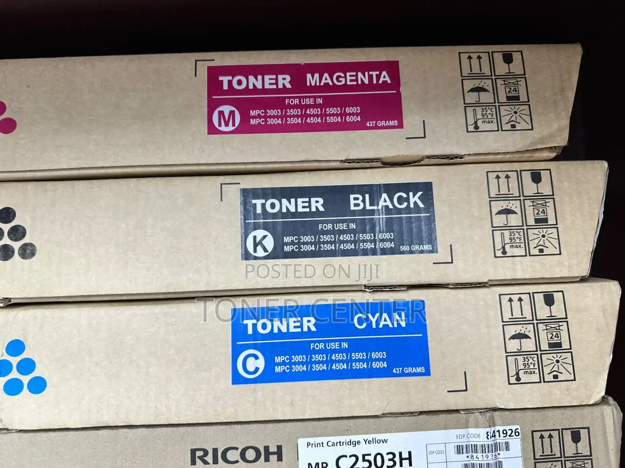 High-Quality Ricoh MP C3000 Cyan Toner