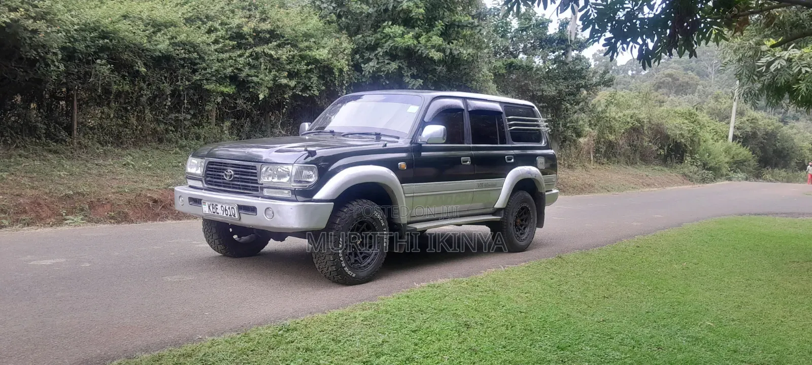 Toyota Land Cruiser 1995 Green