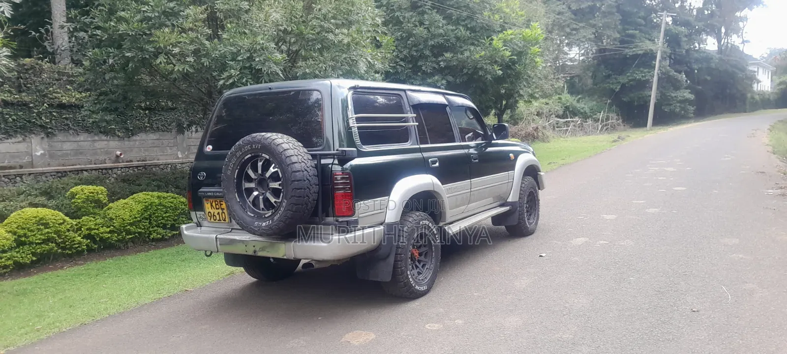 Toyota Land Cruiser 1995 Green