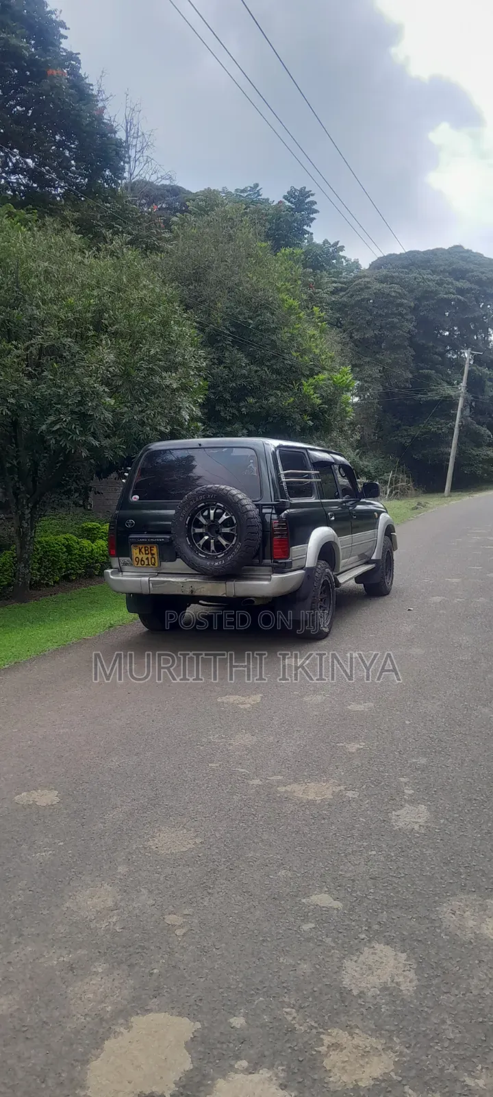 Toyota Land Cruiser 1995 Green