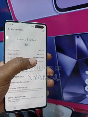 Samsung Galaxy S10 5G 256 GB Black