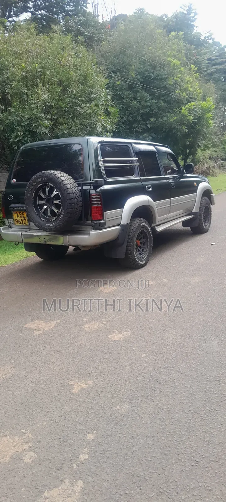 Toyota Land Cruiser 1995 Green