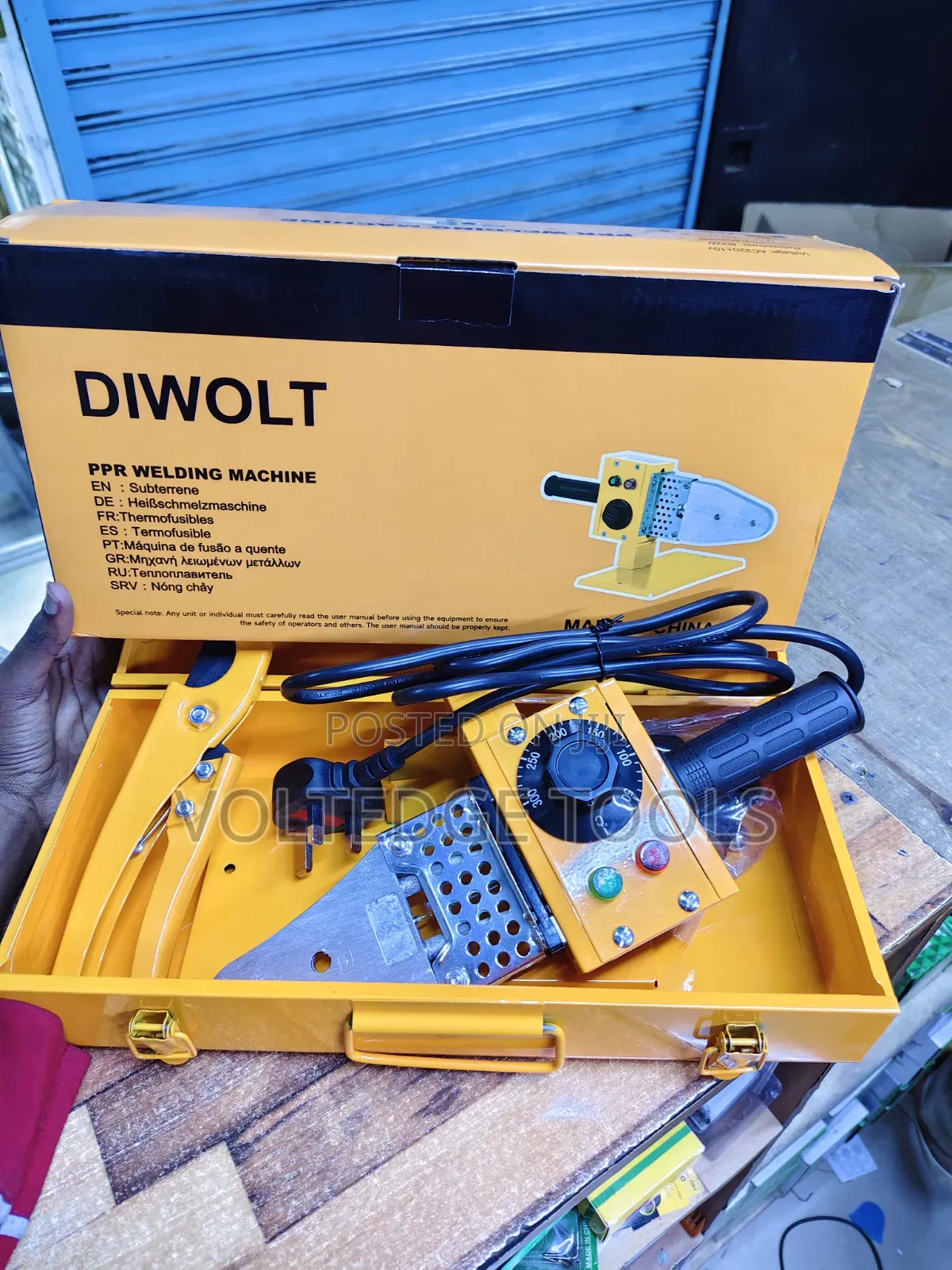 Diwolt PPR Pipe Welding