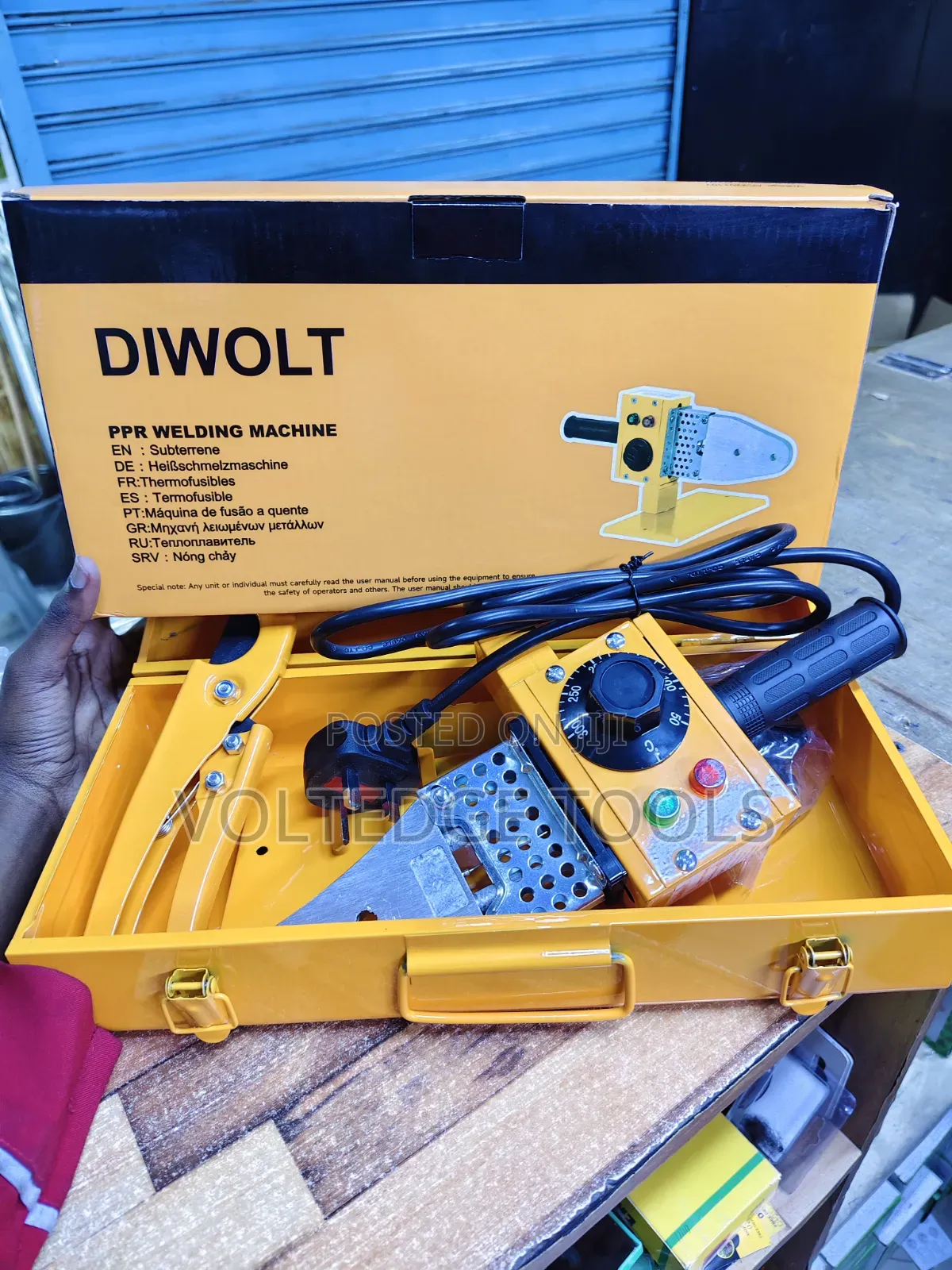 Diwolt PPR Pipe Welding