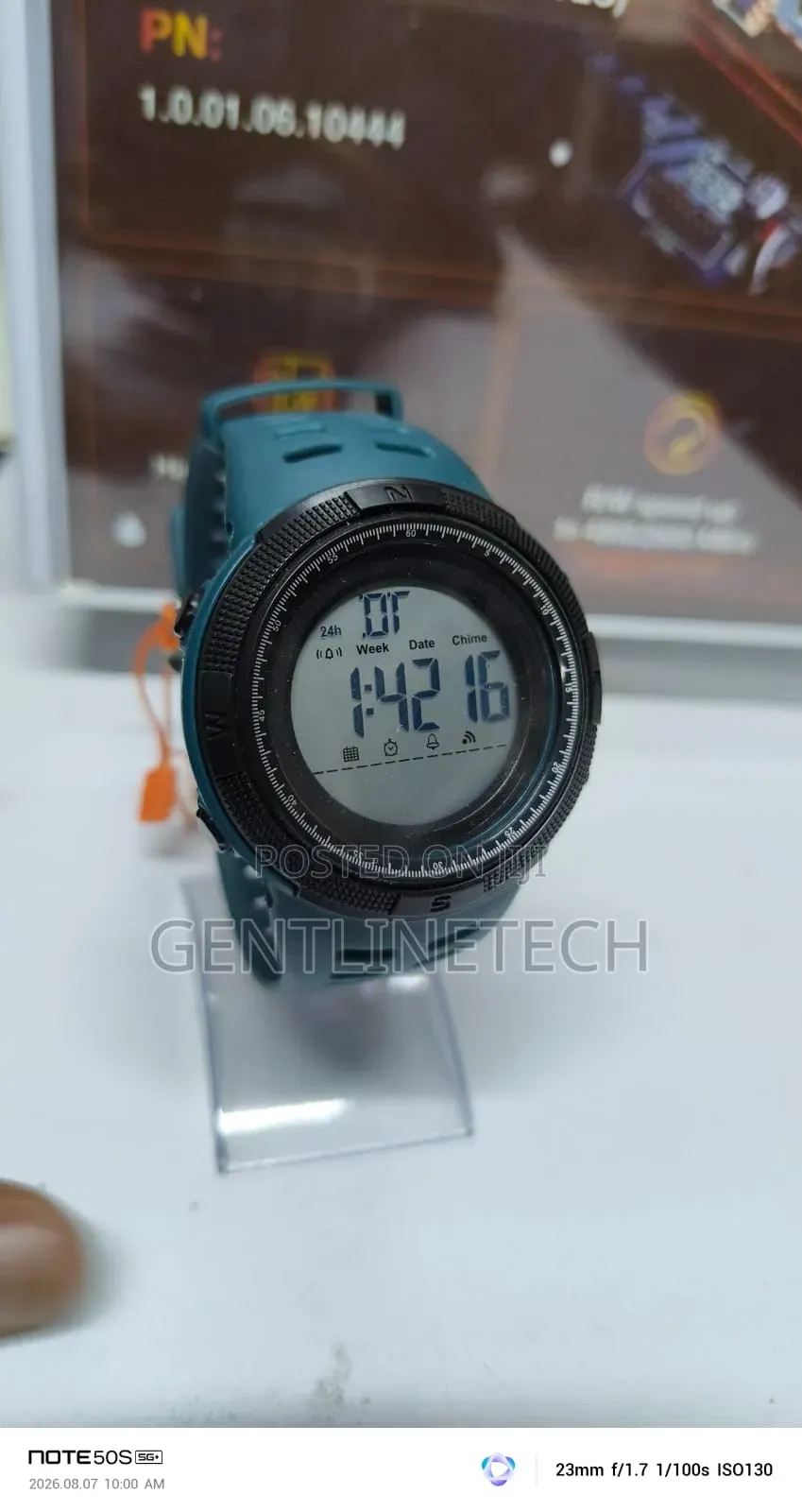 Original Curren 2070 Turquoise Quartz Watch