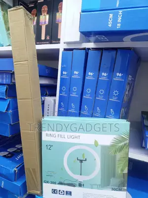 QX-300 Dimmable Ring Light for Photography Live Streaming