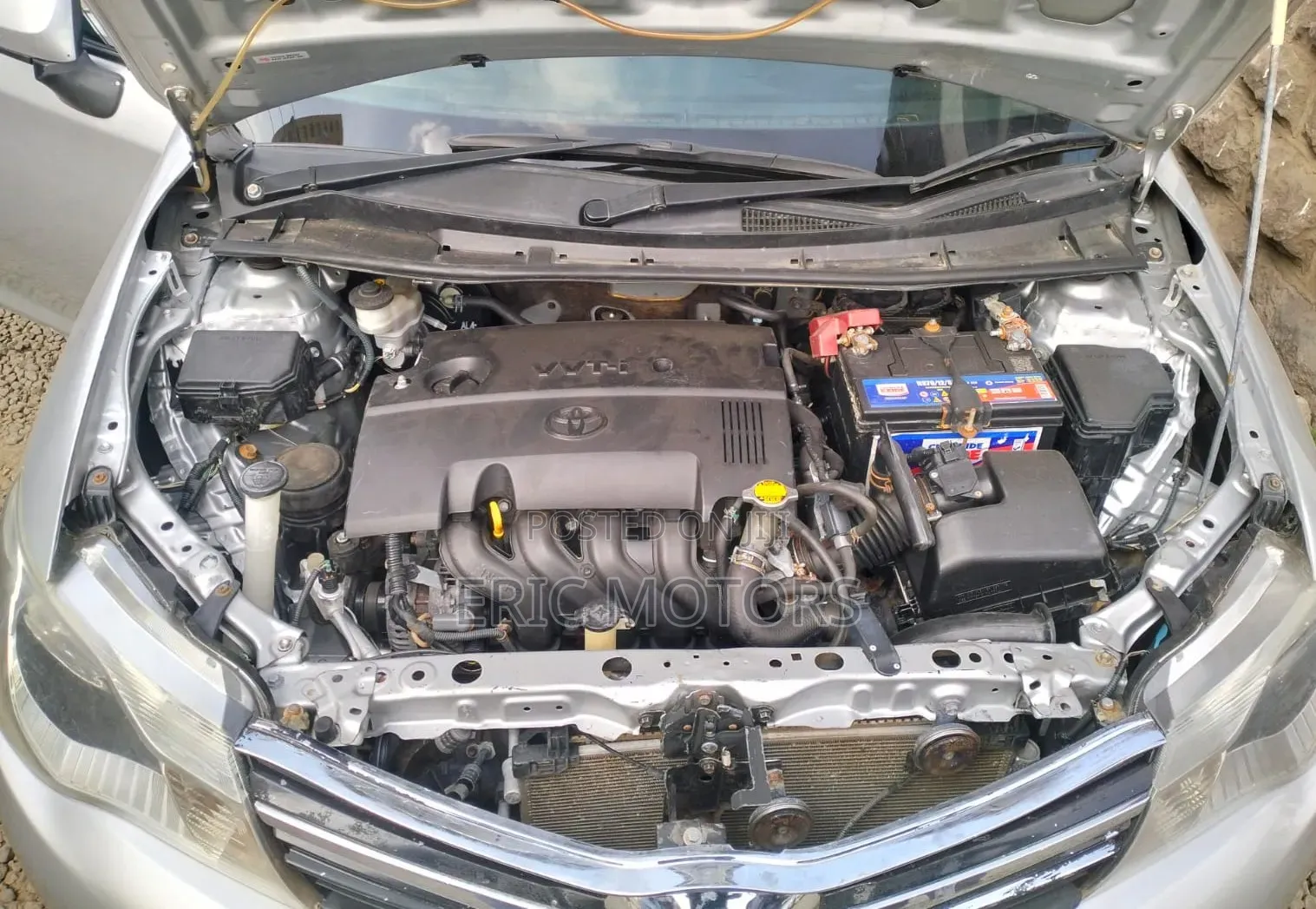 Toyota Corolla Fielder 2015 Silver