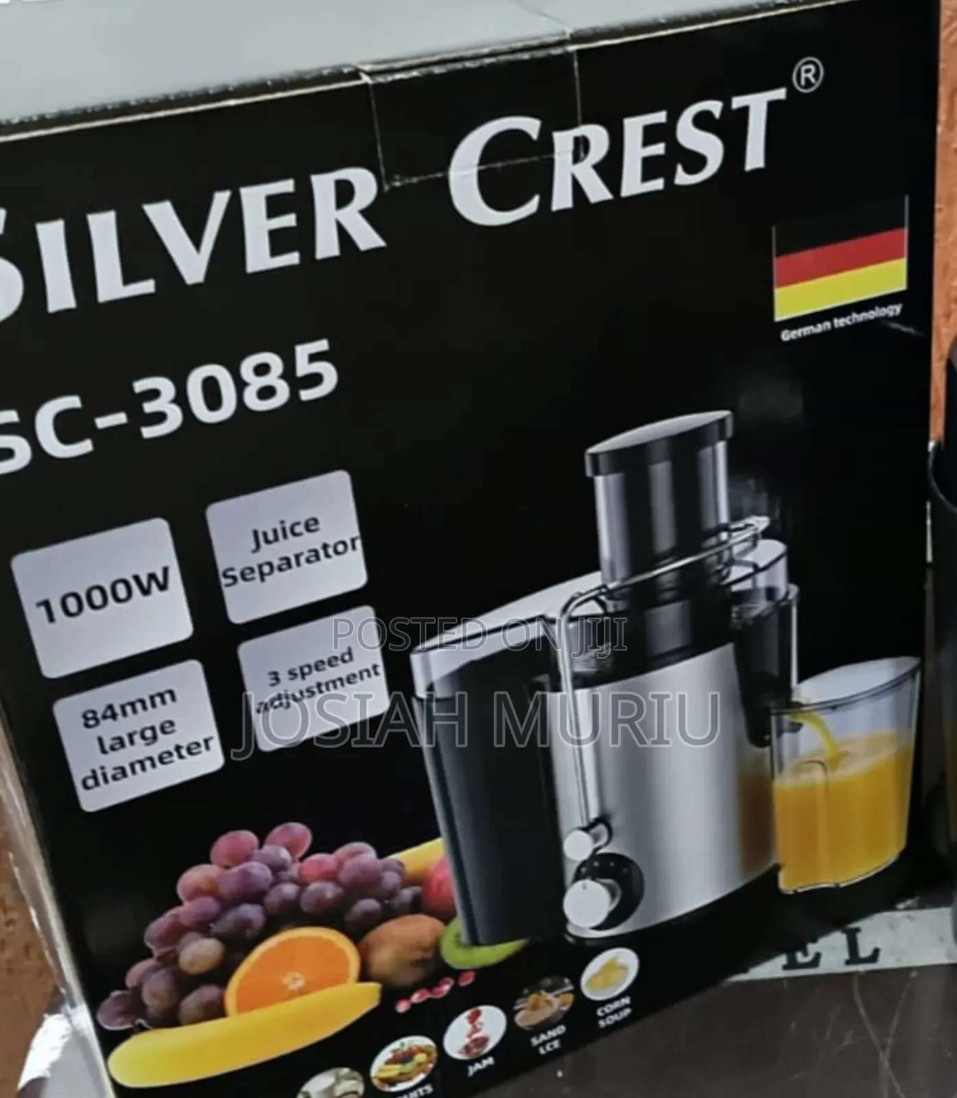 Silvercrest SC 3085 Electric Fruit and Vegetables Juicer