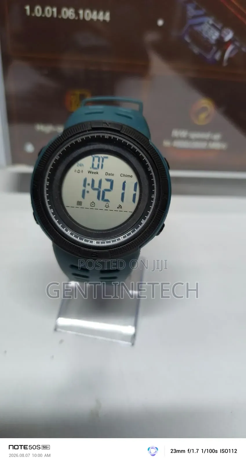 Curren 2070 Turquoise Casual Watch