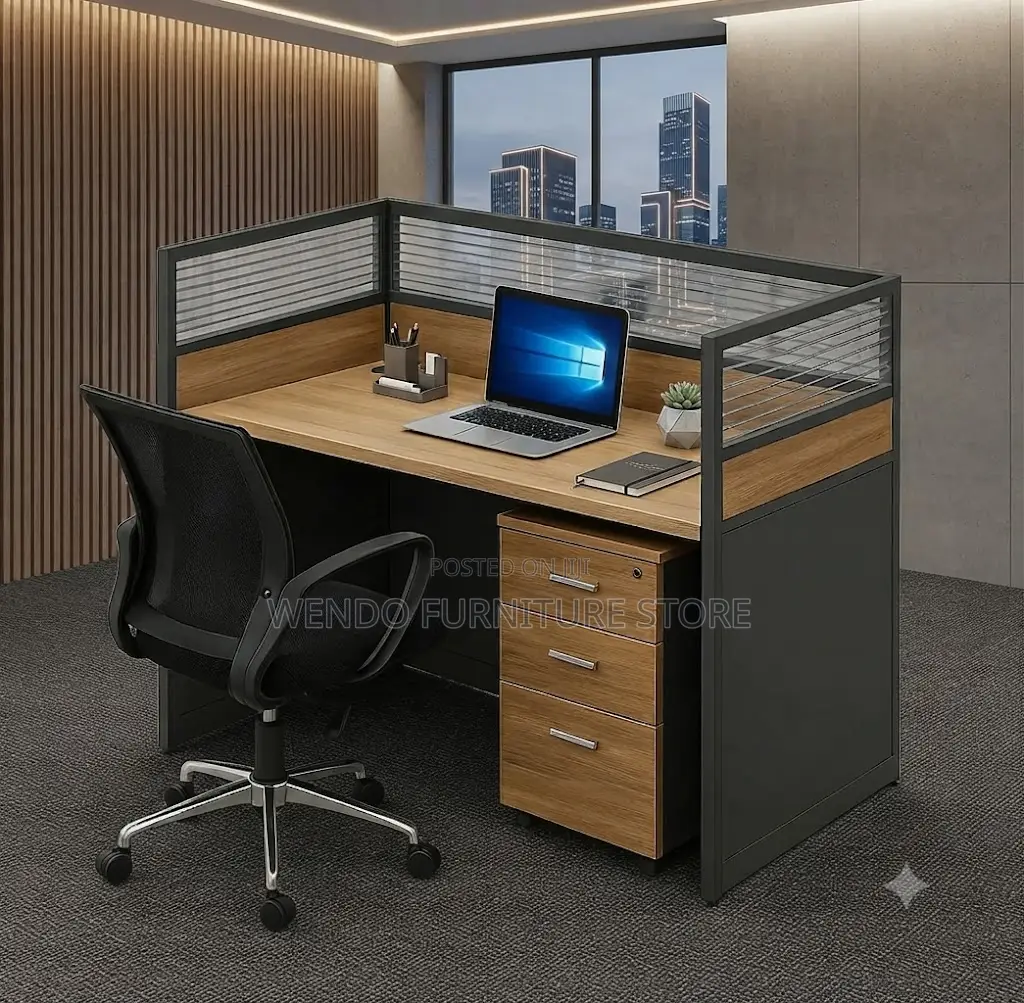 Office Workstation; Single User Modern Office Working Station Desk