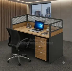 Office Workstation; Single User Modern Office Working Station Desk