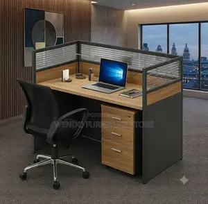 Office Workstation; Single User Modern Office Working Station Desk