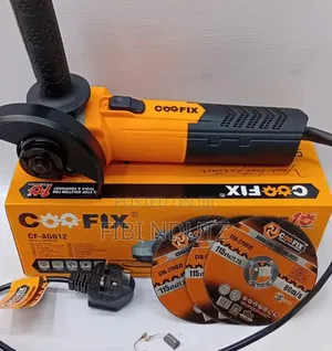 New Coofix 4.5 Angle Grinder With Three
Cutting Disc/Coofix Grinder