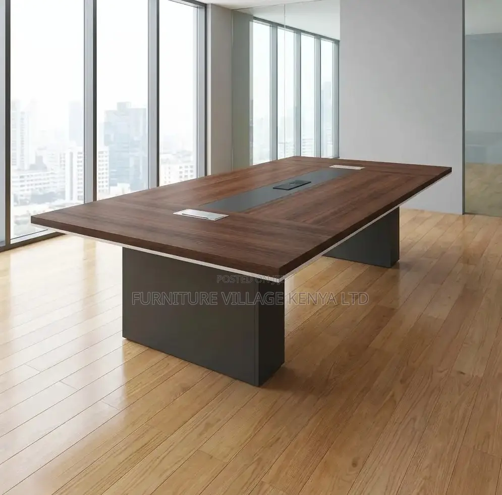 Boardroom Table; 6-8 Seater Wooden Board Meeting Table
