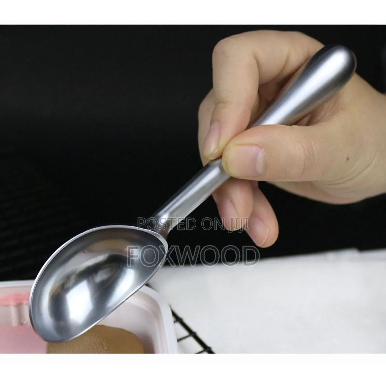 Stainless Steel Ice Cream Scoop.
