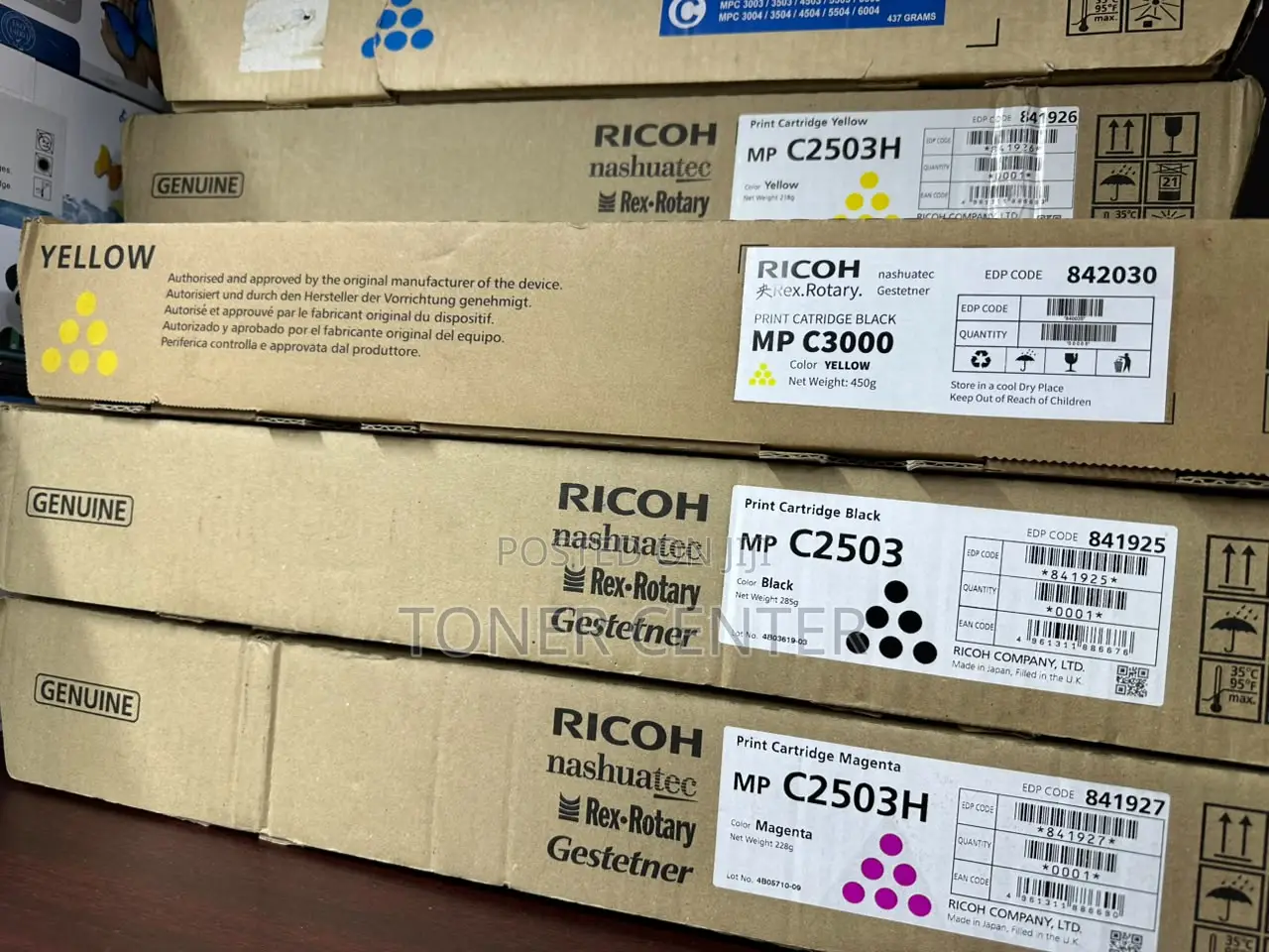 High-Quality Ricoh MP C2503 Magenta Toner
